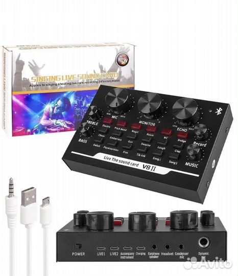 Внешняя звуковая карта пк V 82