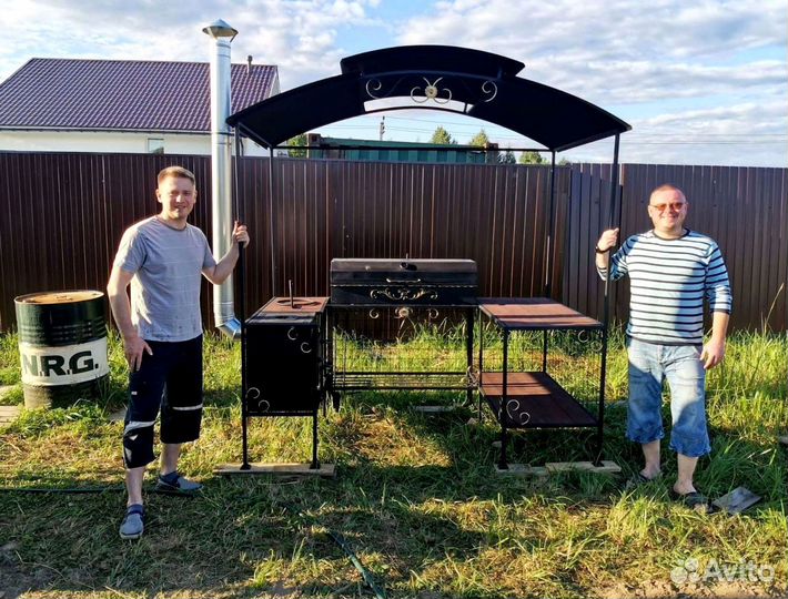 Мангал из стали