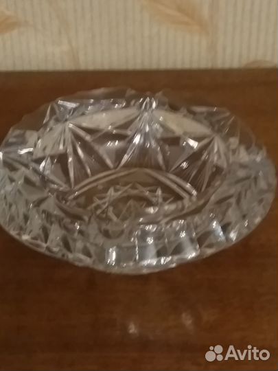 Пепельница хрустальная СССР
