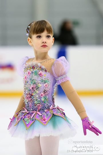 Костюм для фигурного катания 116 122 платье