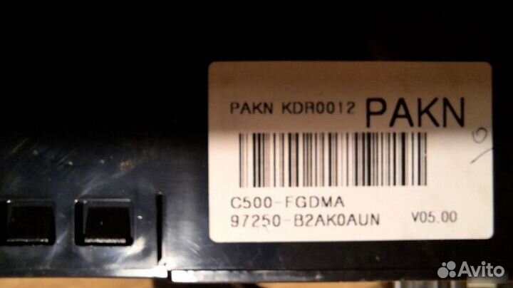 Блок управления климатом Kia Soul 2