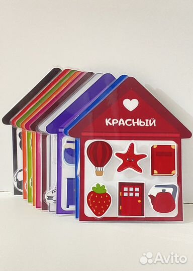 Обучающая игра на липучках 