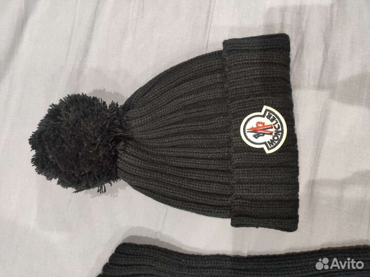 Комплект шапка и шарф для мальчика новый