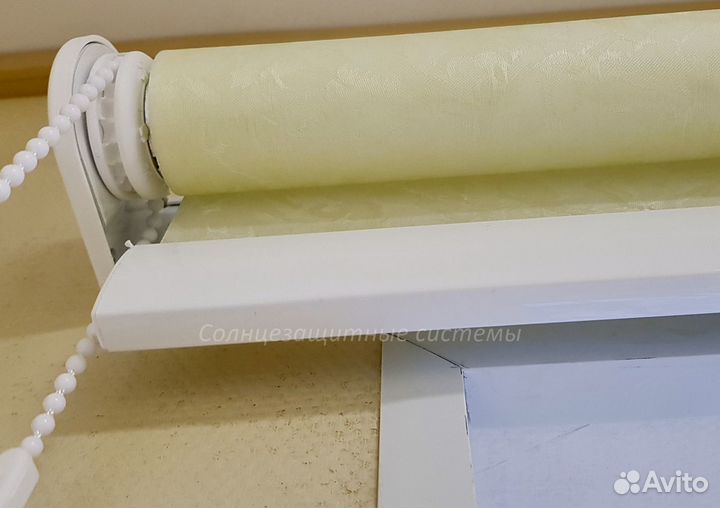 Рулонные шторы для больших проемов. Производство