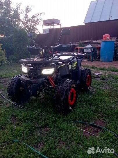 Квадроцикл Motoland Wild 125 Черный