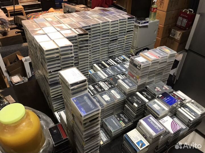 Коллекция DAT кассет