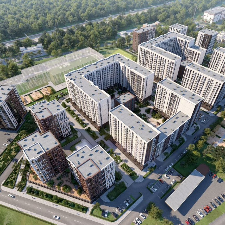 3-к. квартира, 76,6 м², 9/13 эт.