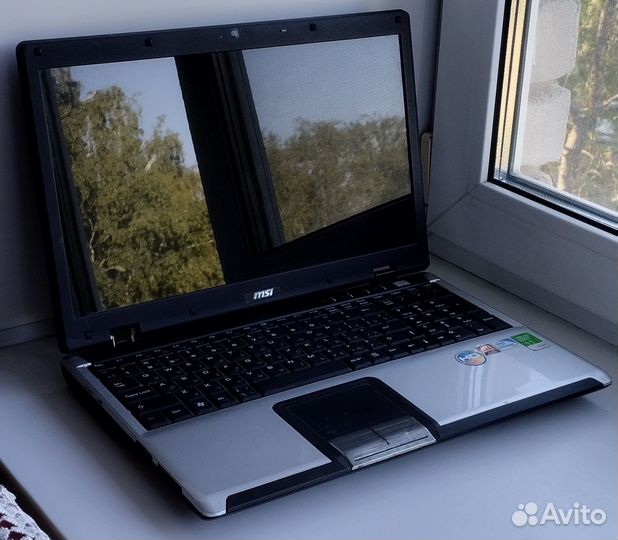 Ноутбук MSI CX500 под ремонт или на запчасти