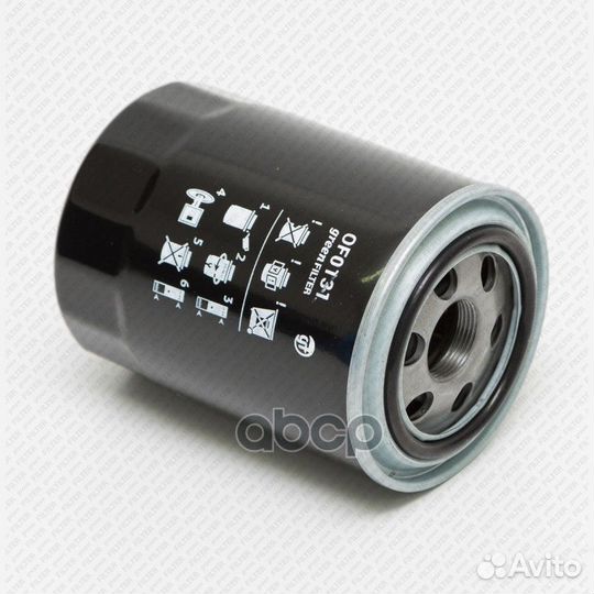 Фильтр масляный;hyundai H-1 OF0131 Green Filter