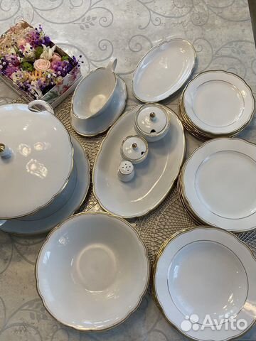 Столовый сервиз гдр набор