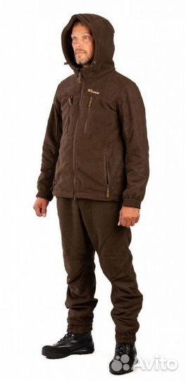 Костюм Nova Tex Якут pride флис, коричневый, р.60