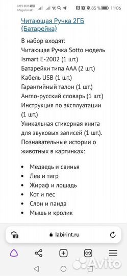 Читающая ручка