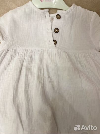 Муслиновое платье 98