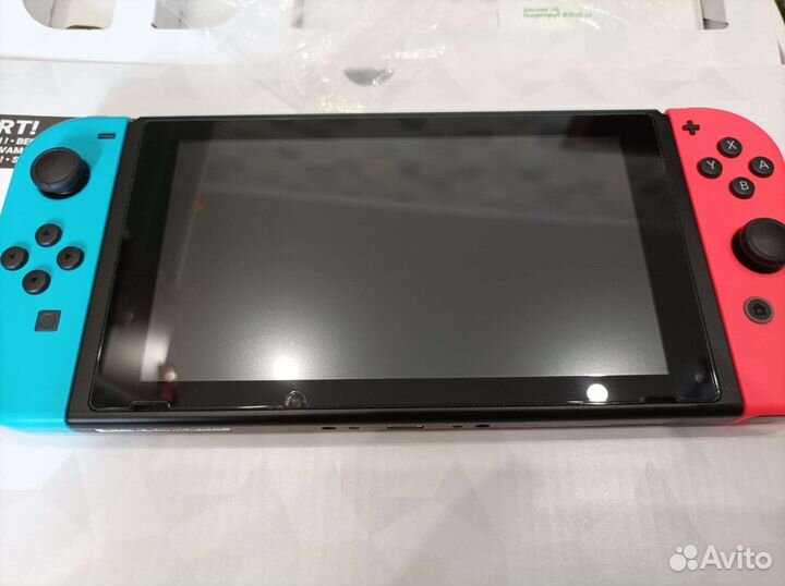 Nintendo switch rev2 с чипом прошитая