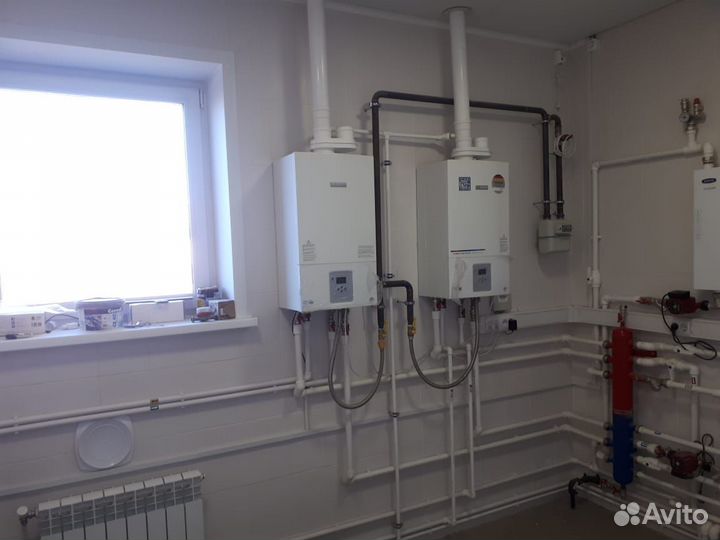 Монтаж газовых котлов. Газификация