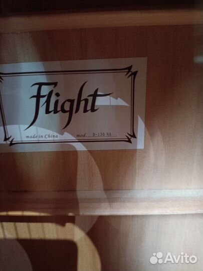 Акустическая гитара Flight D-130 NA новая
