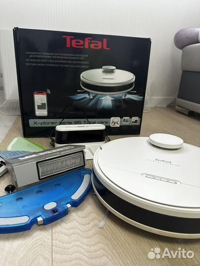 Робот-пылесос Tefal X-plorer Serie 95 White