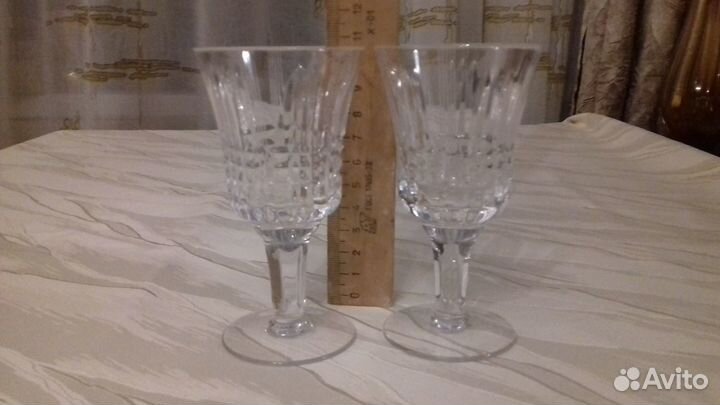 Фужеры, ликёрные рюмочки. Цветное стекло