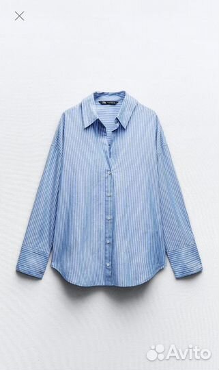 Рубашка oxford Zara, L р-р