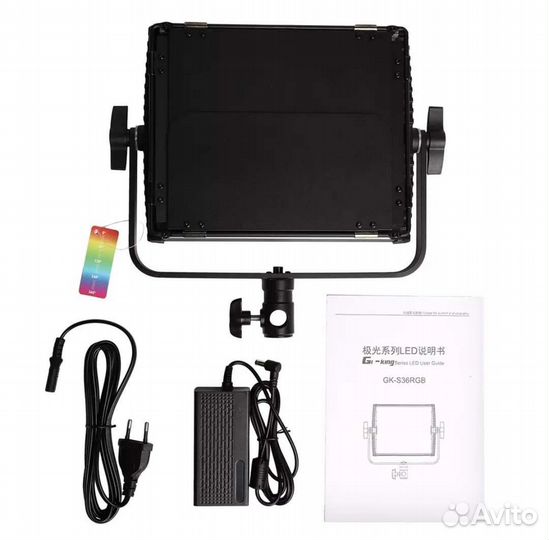 Мощный цветной RGB LED видеосвет Tolifo S36RGB