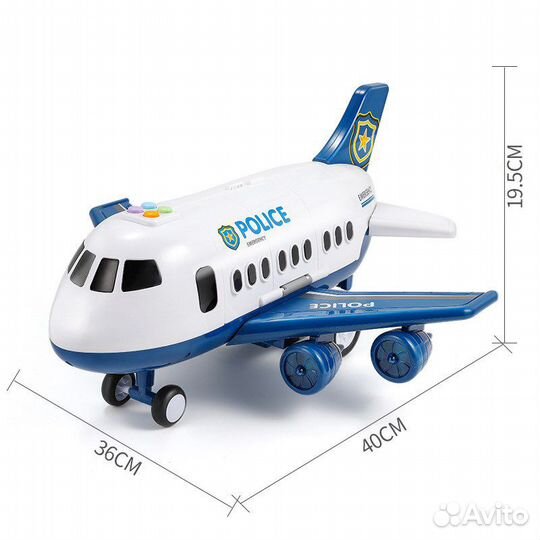 Развивающий самолет подарок для мальчика