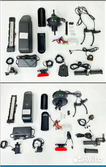 Комплект для электрификации велосипеда