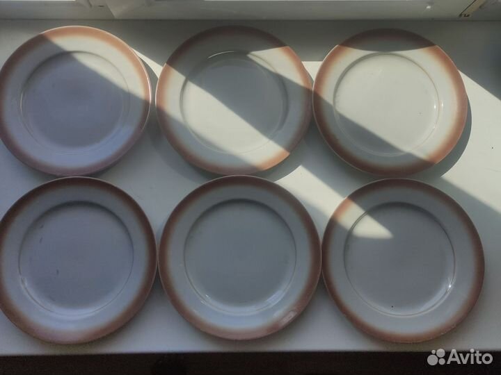 Тарелки 24см, СССР, Богдановичский фз