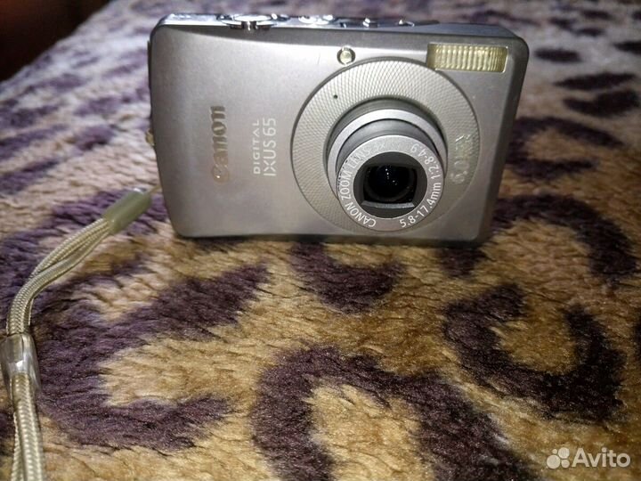 Компактный фотоаппарат Canon Digital ixus 65