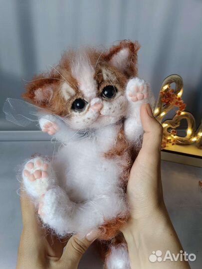 Вязаная кошка