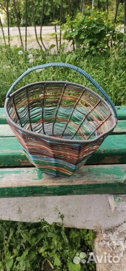 Корзина плетеная