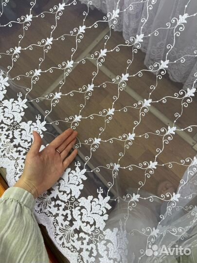 Тюль классический. Новый