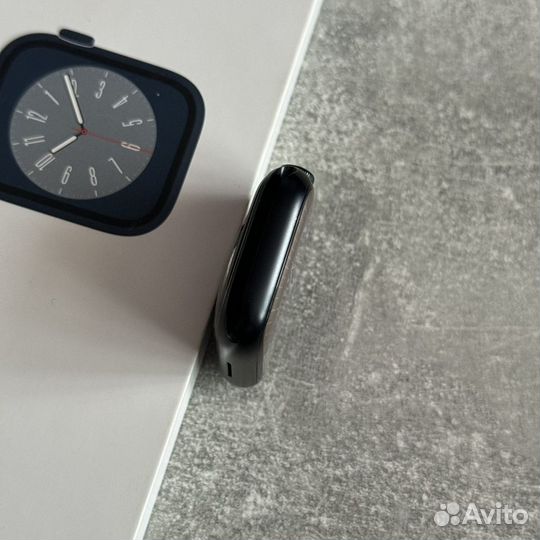 Apple Watch 8 45mm Midnight в отличном состоянии