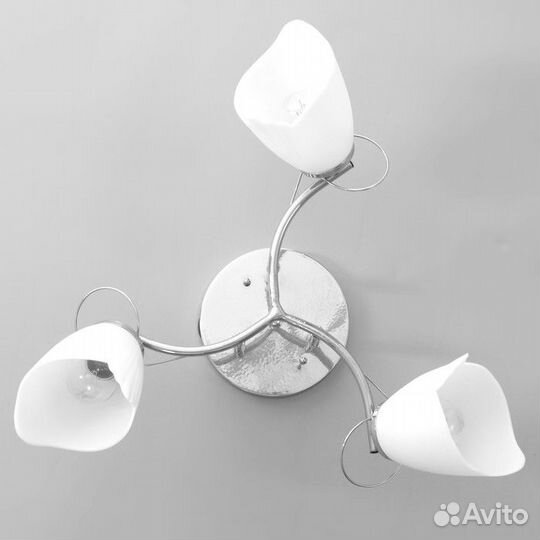 Люстра 'Николь' 3х15Вт Е27 хром