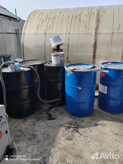 Бочка металлическая бу 200л