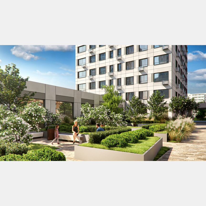 2-к. квартира, 54,2 м², 9/25 эт.