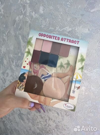 Палетка теней The balm