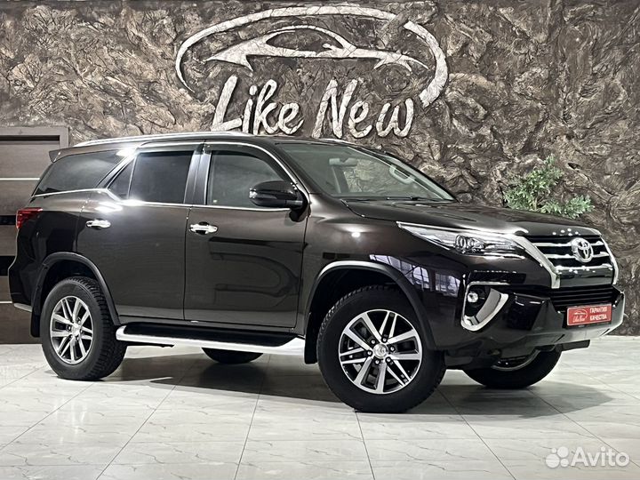 Toyota Fortuner 2.8 AT, 2018, 62 000 км