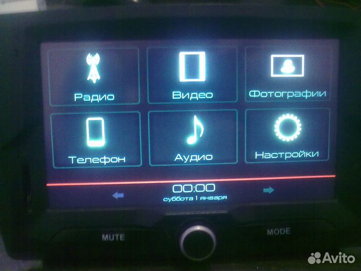 Штатная магнитола Гранта новая