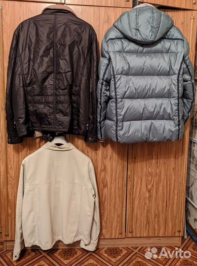 Пуховики, куртки, свитера мужские
