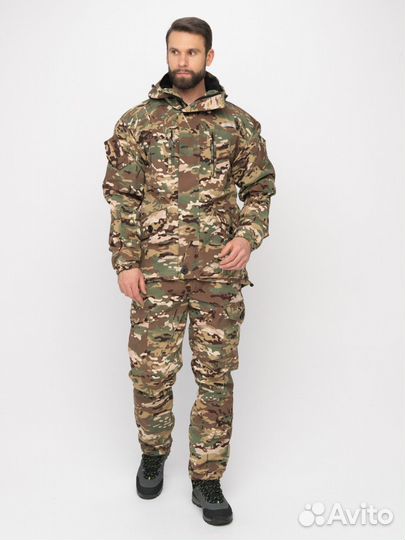 Костюм демис.Горка-5, цв.Мультикам тк.:Смесовая Ри