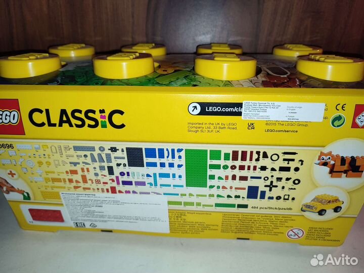 Новый Lego classic 10696