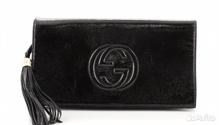 Сумка Клатч Soho leather clutch Gucci