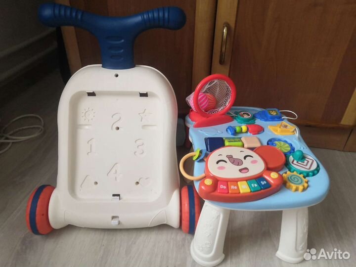 Ходунки музыкальные / развивающий столик
