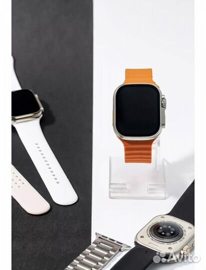 Ultra BIG Смарт часы набор 10 в 1 для iPhone