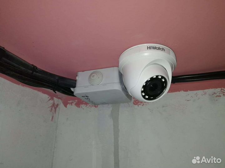 Установка монтаж Видеонаблюдения, ремонт камеры