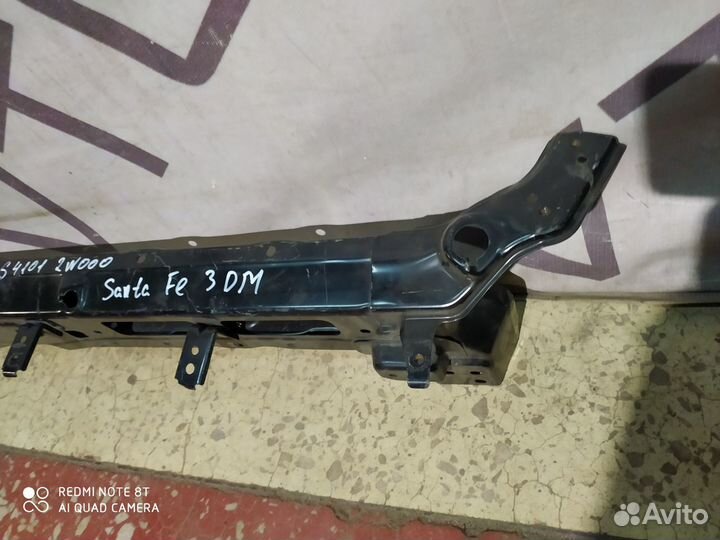 Верхняя планка передней панели Hyundai Santa Fe 3