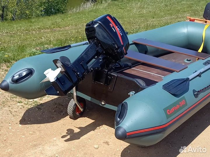 Лодка 3.4 м с мотором HDX 9.8