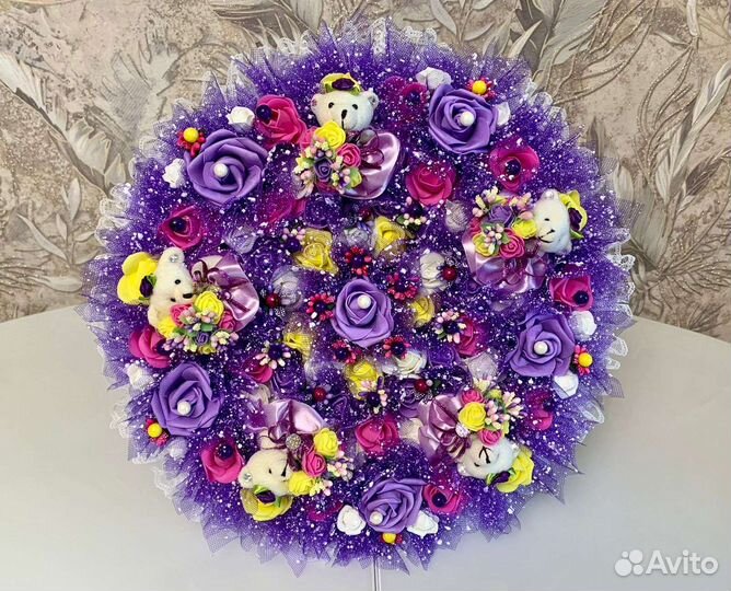 Букеты из игрушек