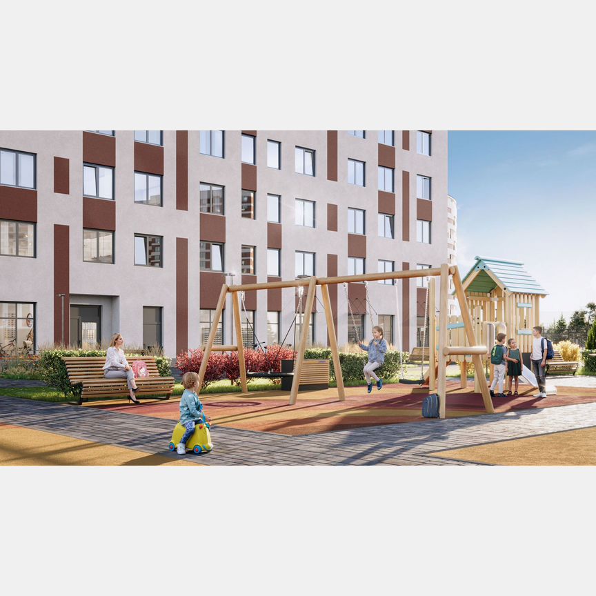 1-к. квартира, 35,1 м², 24/25 эт.