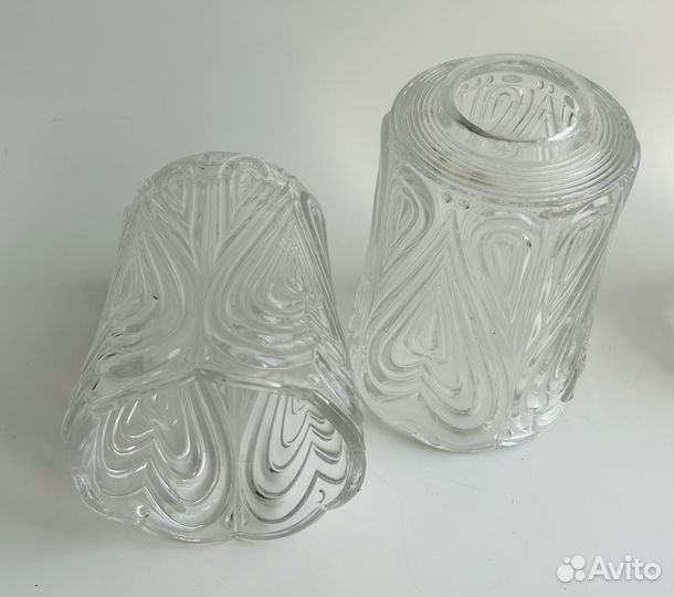 Плафоны для люстры стеклянные СССР
